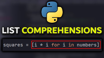 List Comprehensions in Python - Dieses Feature MUSST du kennen! (Python Tutorial)