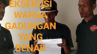 WARGA GADUNGAN TERCIDUK LAGI