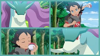 Goh Catches Suicune and Drowzee - Suicune Stays with Goh?! - Pokemon Journeys Episode 53 REVIEW Goh Catches Suicune and Drowzee - Suicune Stays with Goh?! - Pokemon Journeys Episode 53 REVIEW