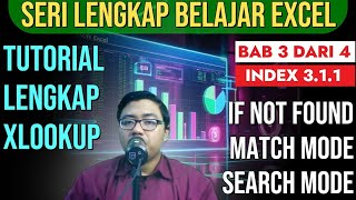 Cara Menggunakan Rumus XLOOKUP LENGKAP : If Not Found, Match Mode, Search Mode dalam 1 Video!