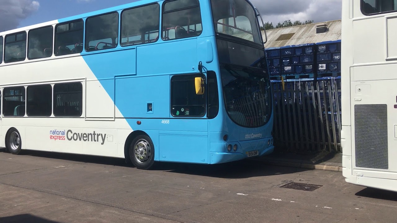 NXWM Gemini's 4670-4668 at Walsall Garage Await transfer to Coventry Garage