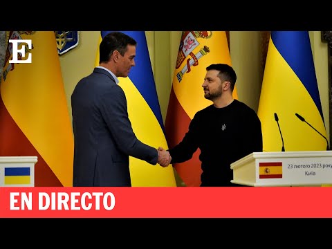 Directo | Rueda de prensa de Pedro Sánchez y Zelenski en Ucrania | EL PAÍS
