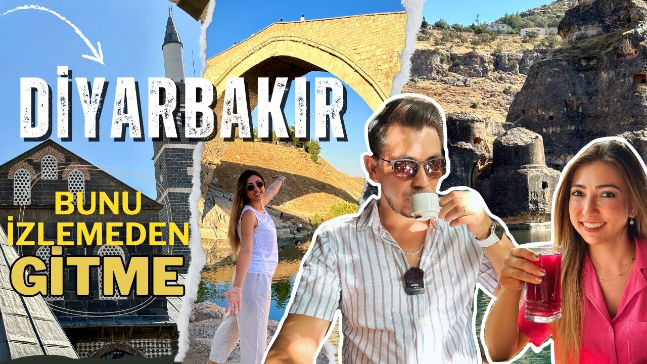 DİYARBAKIR GEZİLECEK YERLER | YEME İÇME ÖNERİLERİ | VLOG