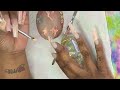 MARBLE SHERBET NAILS FT. @MODELONES | OZEMPIC/SEMAGLUTIDE WEEK 4 UPDATE