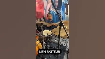 Men Batteur à  #gospel #drummer #jamiel #music #konpa #groove