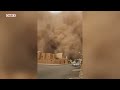 Dramatic Footage Shows Sandstorm Engulf City in Saudi Arabia