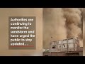 Dramatic Footage Shows Sandstorm Engulf City in Saudi Arabia