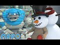 CHRISTMAS LIGHTS 🎄| ARPO The Robot | Robot Cartoons for Kids | Moonbug Kids