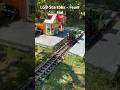 LGB Startset - Erste Testfahrt - selbstgebaute Gartenbahn