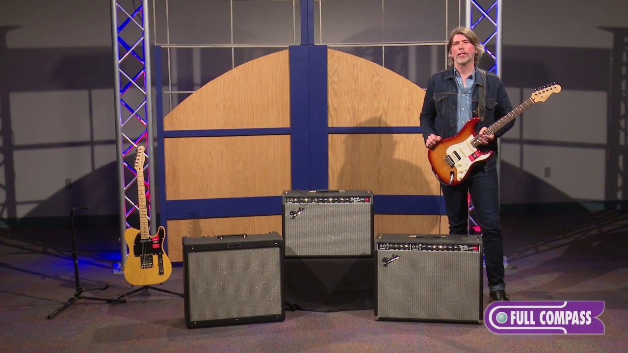 Fender '65 Twin Reverb, '65 Deluxe Reverb & Hot Rod DeVille III 212