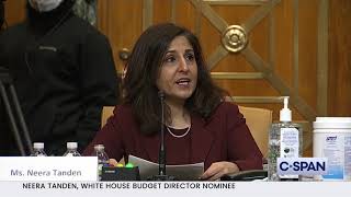 White house budget director nominee neera tanden opening statement
(day 2)