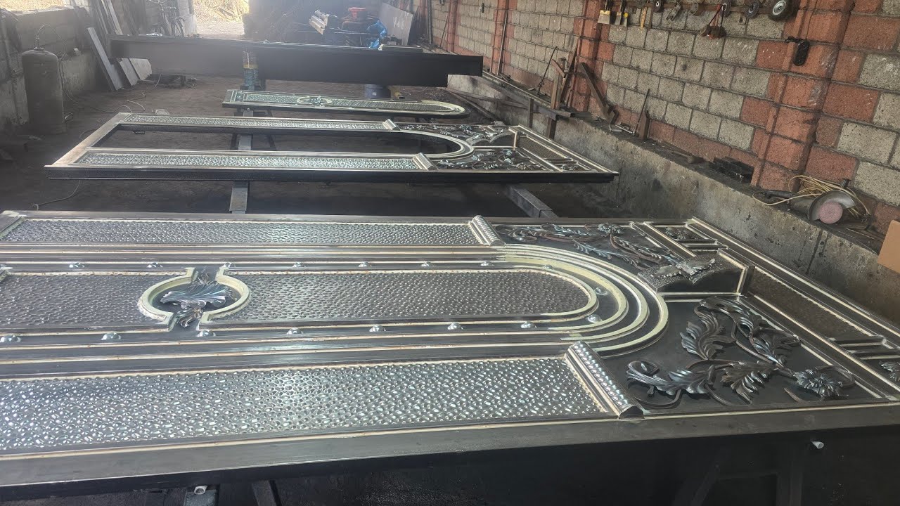 91 202 52 41 Kiraskaga tayyor bolgan Samarqand fason darvozamiz