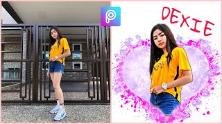Picsart Heart logo effect || easy tutorial editing || picsart editing tutorial || new edit screenshot 4