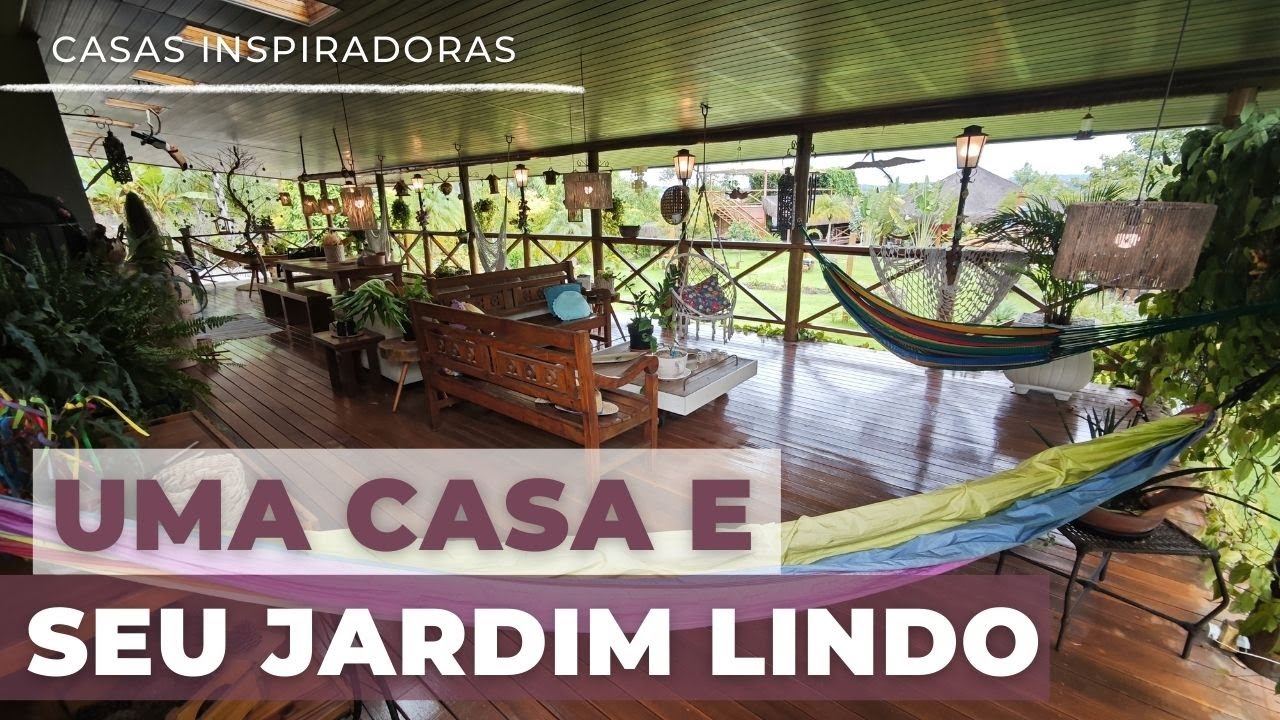 UMA CASA QUE VALORIZA A CONVIVÊNCIA, O FAZER MANUAL. TEM GARIMPO, PLANTAS E MUITA PERSONALIDADE