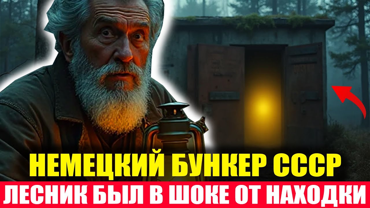 ЛЕСНИК НАШЁЛ НЕМЕЦКИЙ БУНКЕР! Что Было Внутри Вас Удивит! Шокирующая Находка 1980 Года
