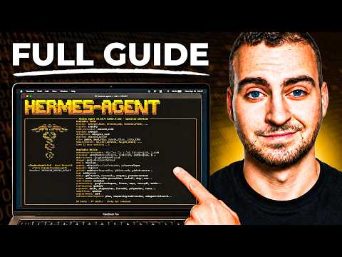 Hermes Agent - Full Course & Setup Guide - For COMPLETE Beginners