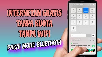VIRAL❗ CARA INTERNETAN GRATIS DENGAN MODE BLUETOOTH