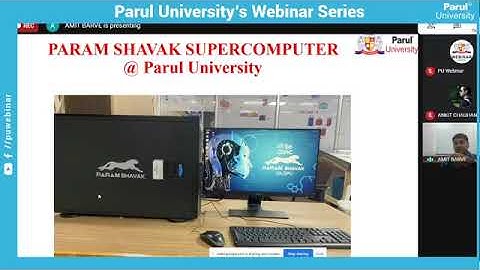040321 Introduction to Param Shavak supercomputer