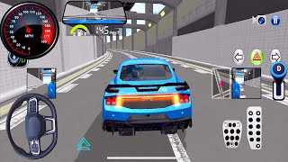 New Mustang Car Driving in Highway Road 3D Driving Class Android Gameplay screenshot 5
