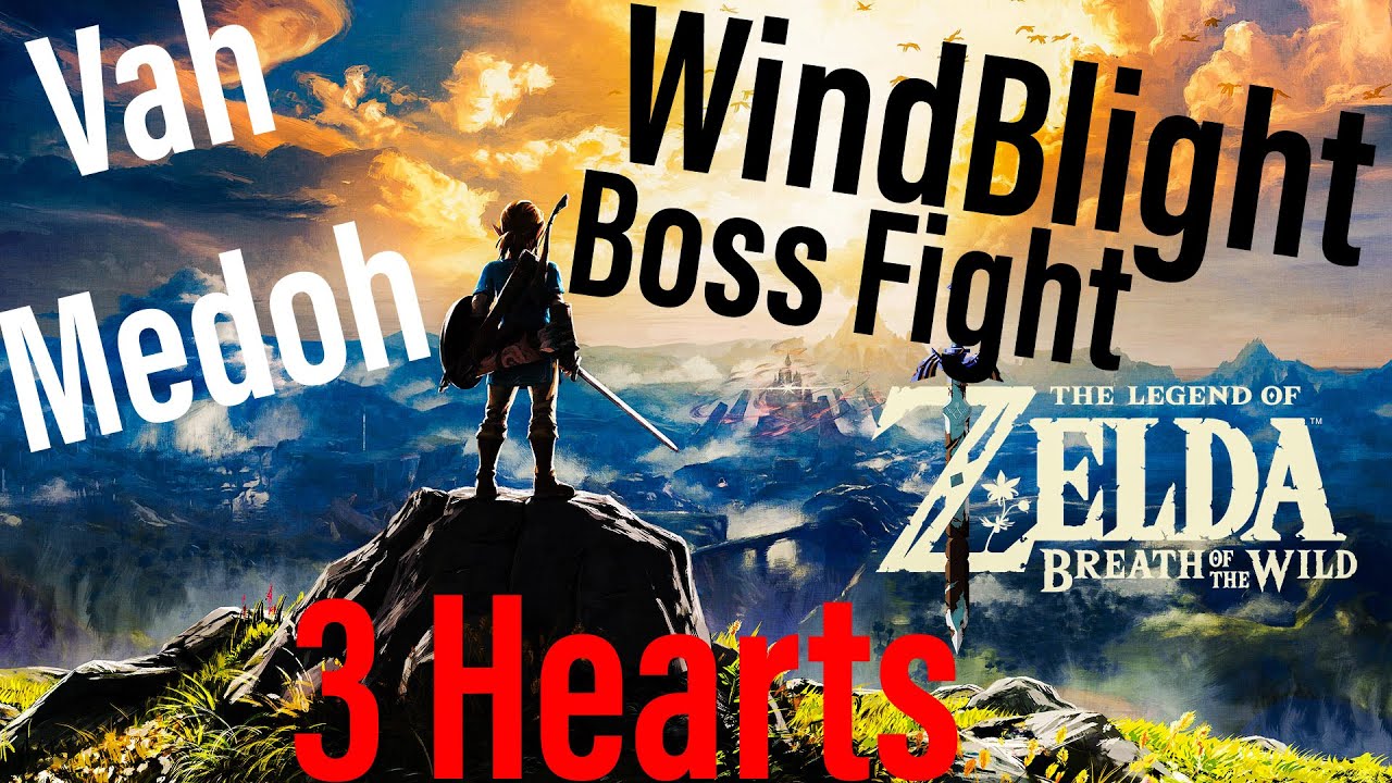WindBlight Ganon Perfect Boss Fight(3 Hearts) Divine Beast Vah Medoh
