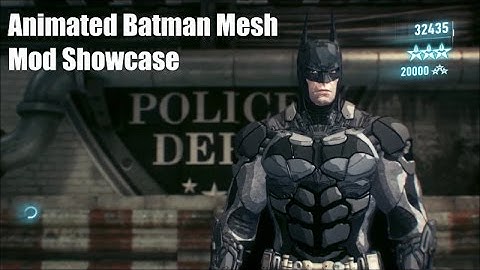Batman Arkham Knight MOD Showcase Animated Batman Mesh