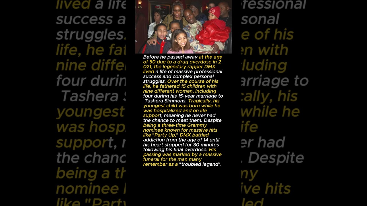 DMX Had 15 Kids with 9 Different Women