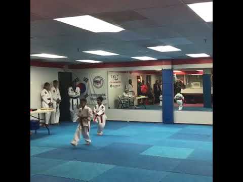 Teguk 7 Brown belt test 9418