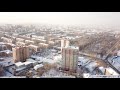 Панорама новосибирска с высоты птичьего полета 15.11.2017