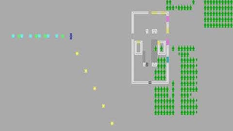 Islands of Danger (Carr Software) - Keyboard-only multiplayer slowdown glitch (ft. demo in CGA mode)