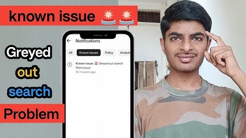Known issue 🚨 Greyed out search filters issue yt studio ll Greyed out search filters issue