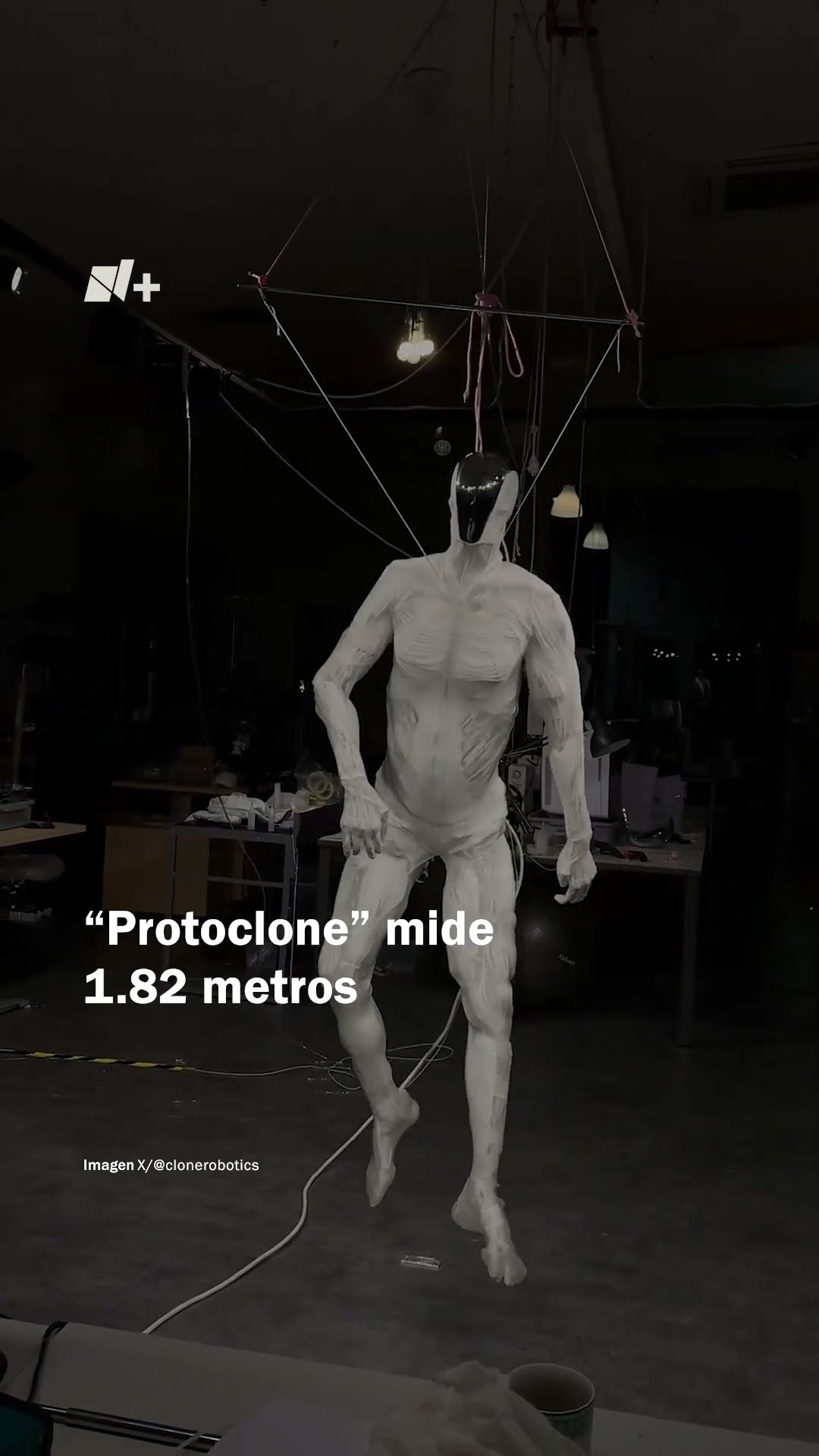 Crean “humano sintético” - N+ #Shorts