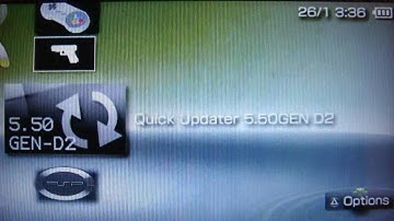 [How To] Install 5.50 GEN-D2 on Your PSP