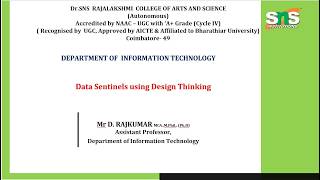 Data Sentinels using DT | Information Visualization | SNS Institutions
