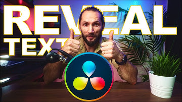 Best TEXT REVEAL Effect in DaVinci Resolve 18