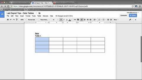 Lab Report Tip #3 - Data Tables