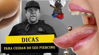 A o gelo inchar piercings ajuda