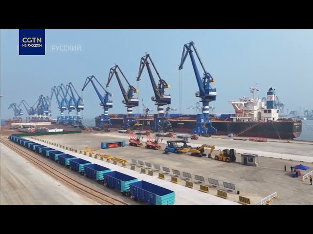 Провинция Шаньдун связала 28 маршрутов перевозки сыпучих грузов