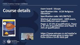 Year 9 Options   Subject Presentation for RE September 2026