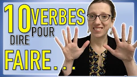 Quel est le verbe faire en allemand ?