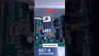 cara cek transistor
