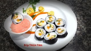 CƠM CUỘN Cách Làm Nước Sốt Đặc Biệt Chấm Cơm cuộn sushi để bán