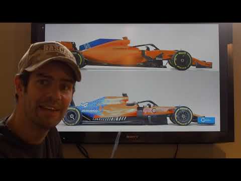 MP227 - McLaren MCL34 2019 F1 Car