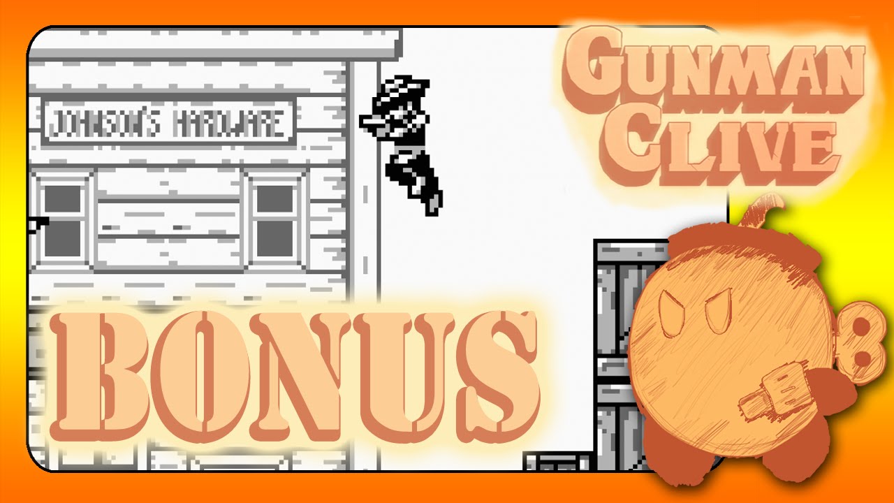 Let's Play GUNMAN CLIVE #BONUS - Game Boy Edition - Surprise! We revisit Gunman Clive in glorious black & white 144p!