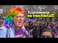 Feministas INCREPAN a PERIODISTAS en el 8M y SE VA LLORANDO!
