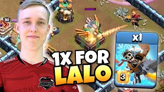 These PROs take 1xDRAGON RIDER in LALO attacks! Simple GENIUS! Clash of Clans eSports