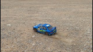 Tamiya TT-02 Subaru Impreza play around & speed runs #tamiya #rc #rccar #rcrally #rchobbies #tt02