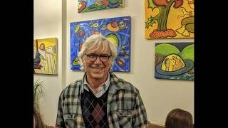 New Paintings by Rudy Rucker, a Tour, 2019