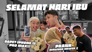 PRANK SPECIAL HARI IBU !!! - KITA BIKIN @IndiraKalistha NANGIS  -DAILY VLOG