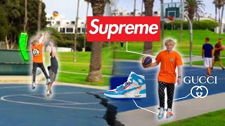 HypeBeast Plays Basketball At The Park!
