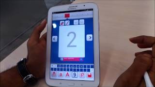 Samsung S Pen App Showcase: My Font App screenshot 2